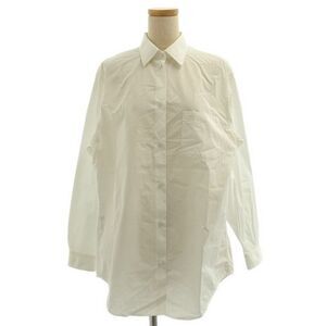 Embroidery Interlocking Logo Over Shirt Blouse - Gucci - 40 - White - Women's